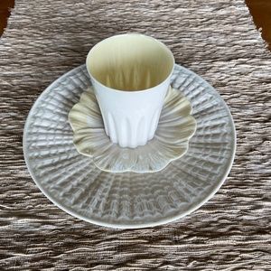 Three Pieces of Old Belleek